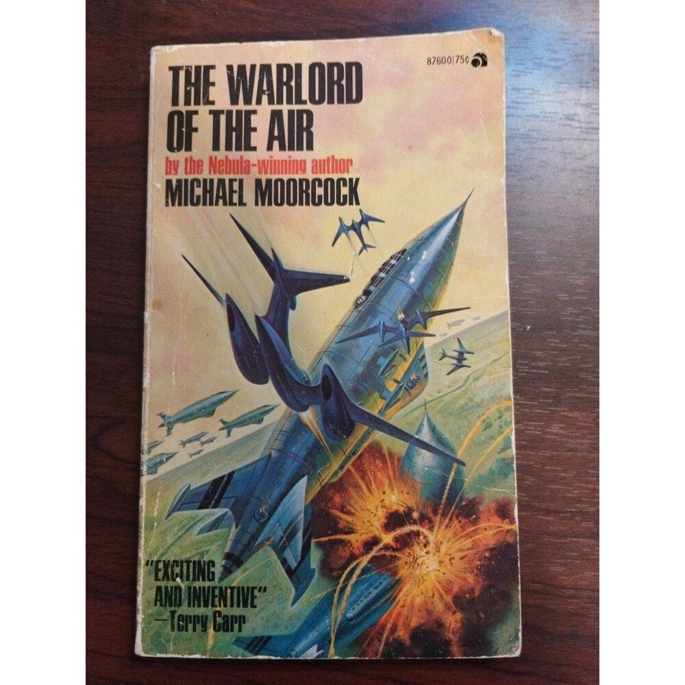 Warlord of the Air Michael Moorcock 1973 Sci-Fi Alternate History Ace Books PB